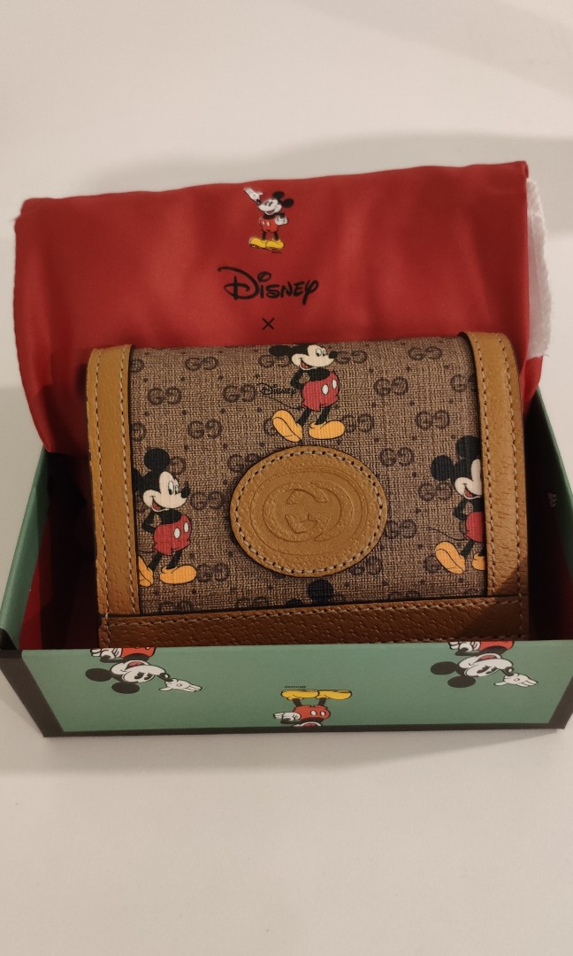 Detail Gucci Mickey Mouse Wallet Nomer 14