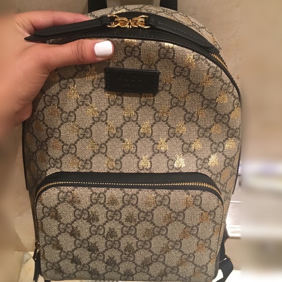 Detail Gucci Mini Backpack Bee Nomer 17