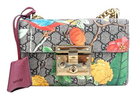 Detail Gucci Padlock Floral Bag Nomer 15