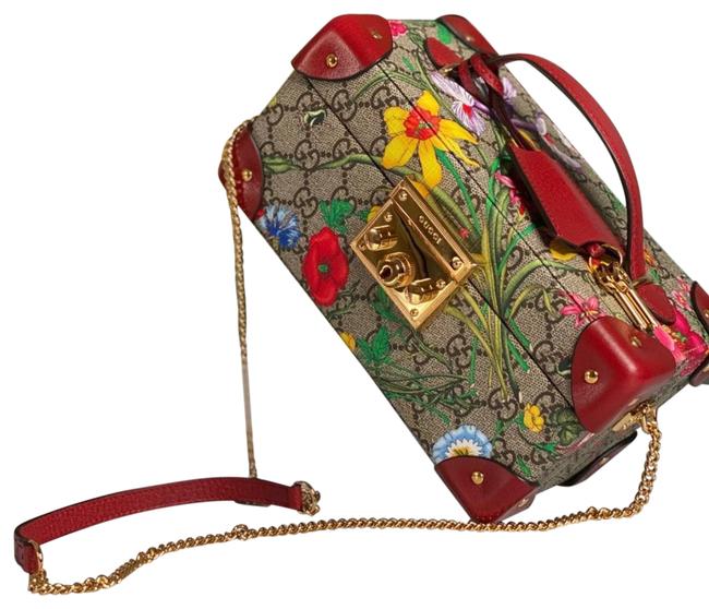 Detail Gucci Padlock Floral Bag Nomer 29