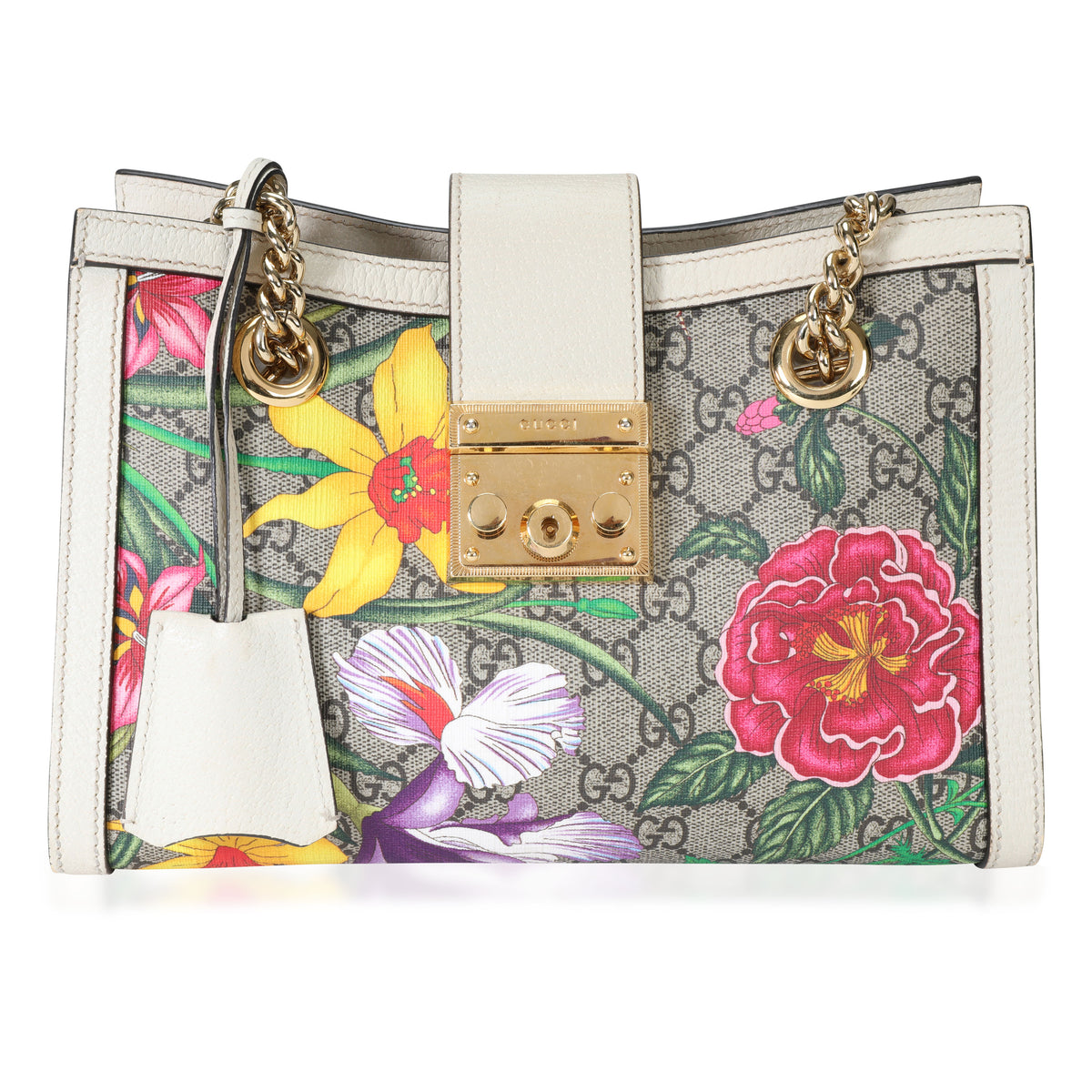 Detail Gucci Padlock Floral Bag Nomer 54
