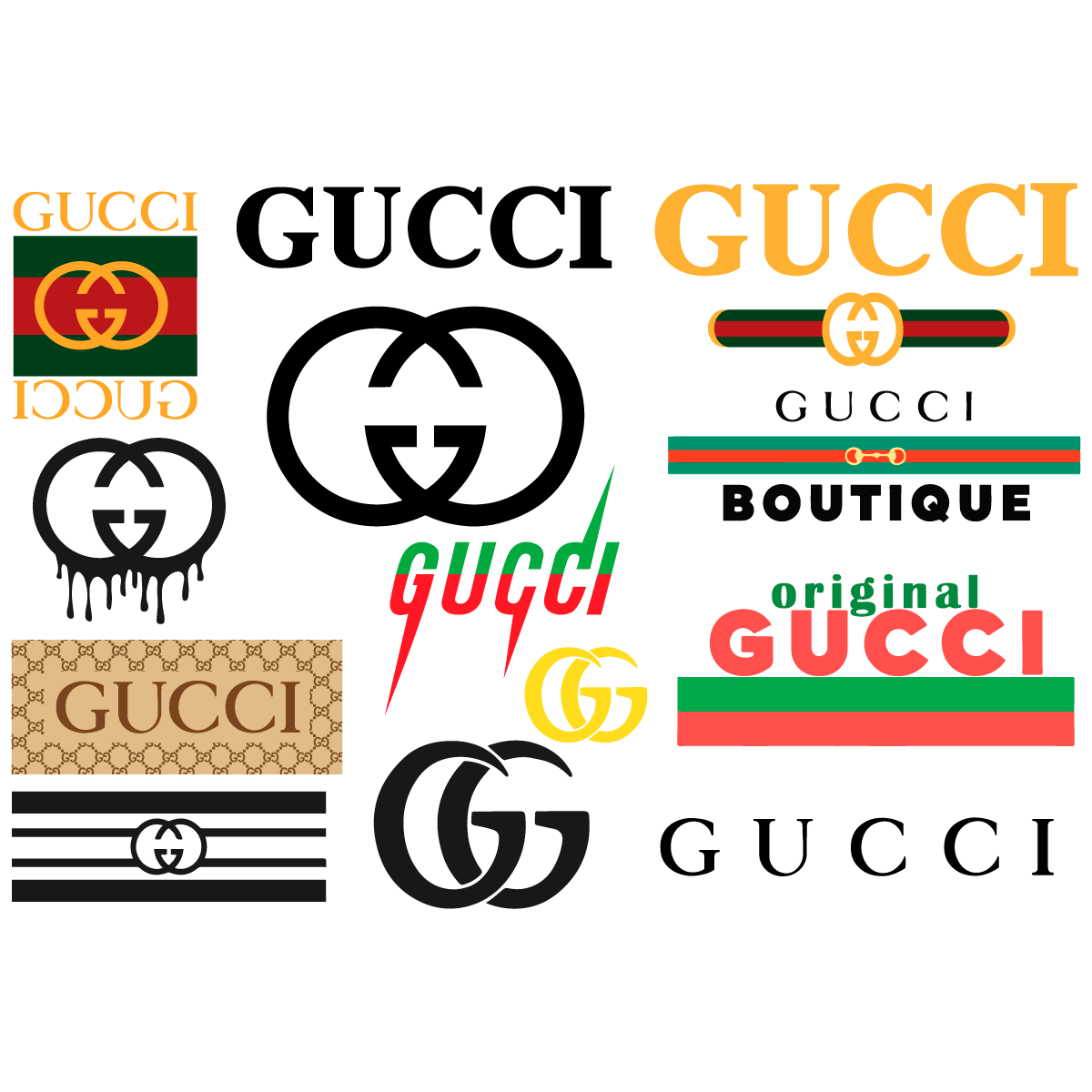 Detail Gucci Pattern Logo Nomer 23
