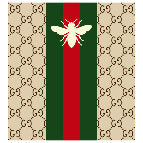 Detail Gucci Pattern Logo Nomer 44