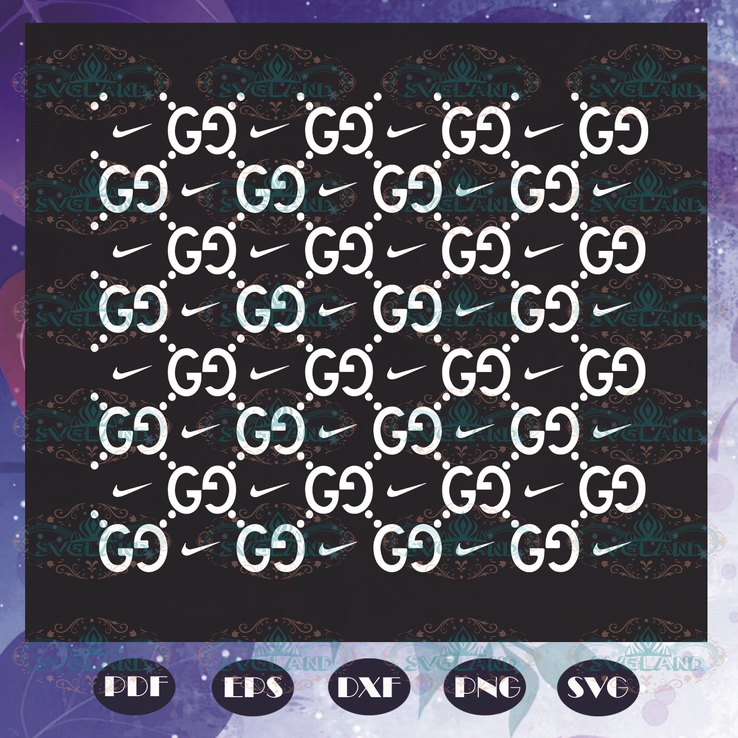 Detail Gucci Pattern Logo Nomer 53