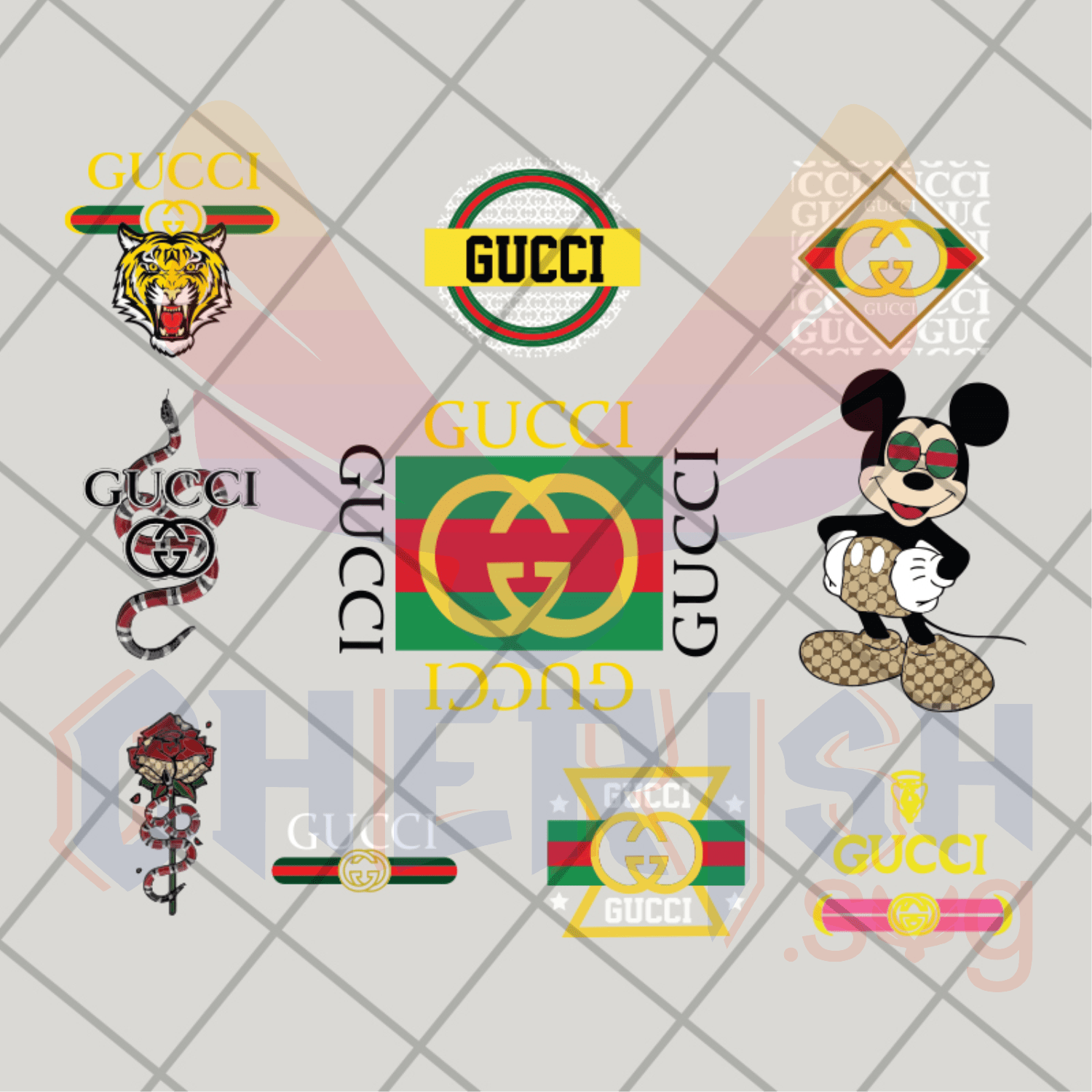 Detail Gucci Pattern Png Nomer 53