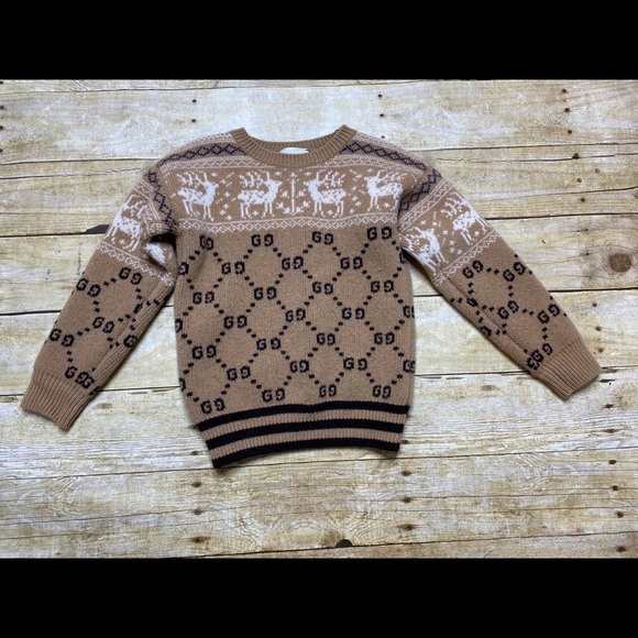 Detail Gucci Reindeer Sweater Nomer 40