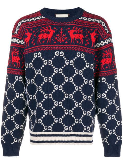 Detail Gucci Reindeer Sweater Nomer 43