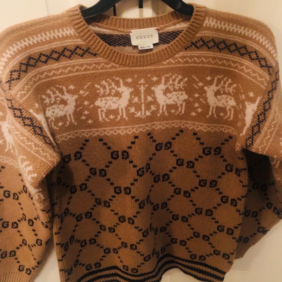 Detail Gucci Reindeer Sweater Nomer 48