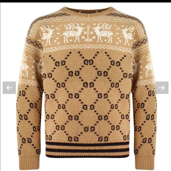 Detail Gucci Reindeer Sweater Nomer 9