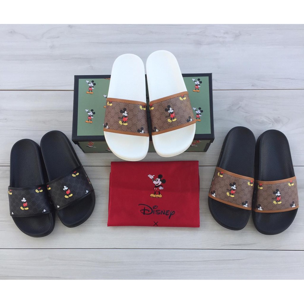 Detail Gucci Slides Mickey Mouse Nomer 36