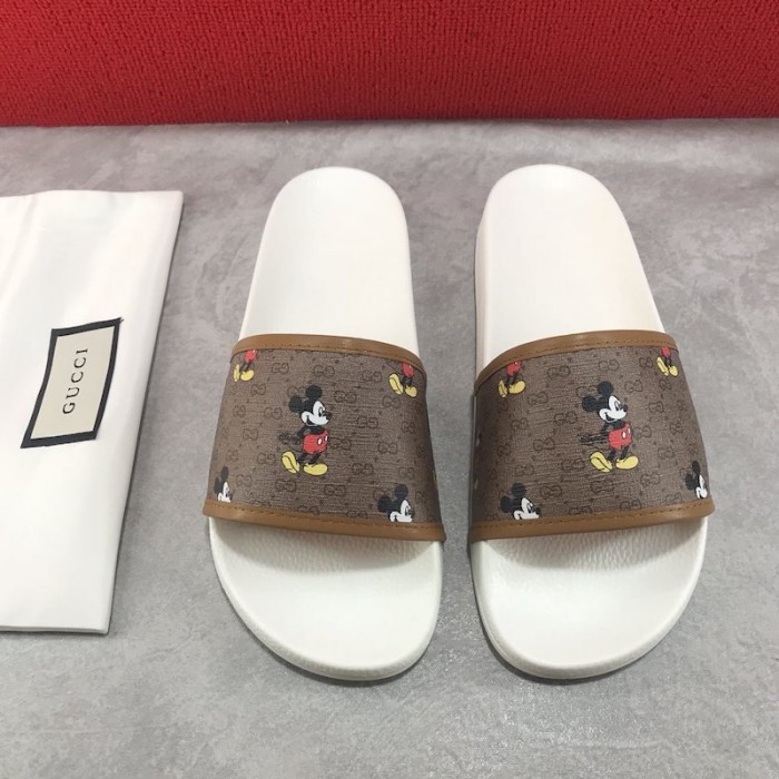 Detail Gucci Slides Mickey Mouse Nomer 48