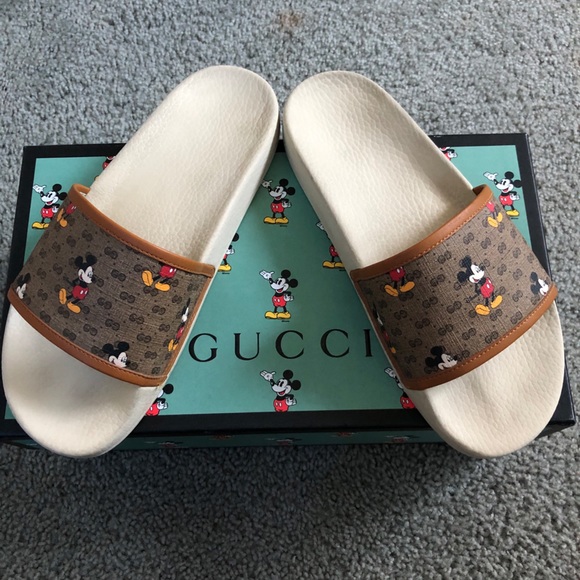 Detail Gucci Slides Mickey Mouse Nomer 8