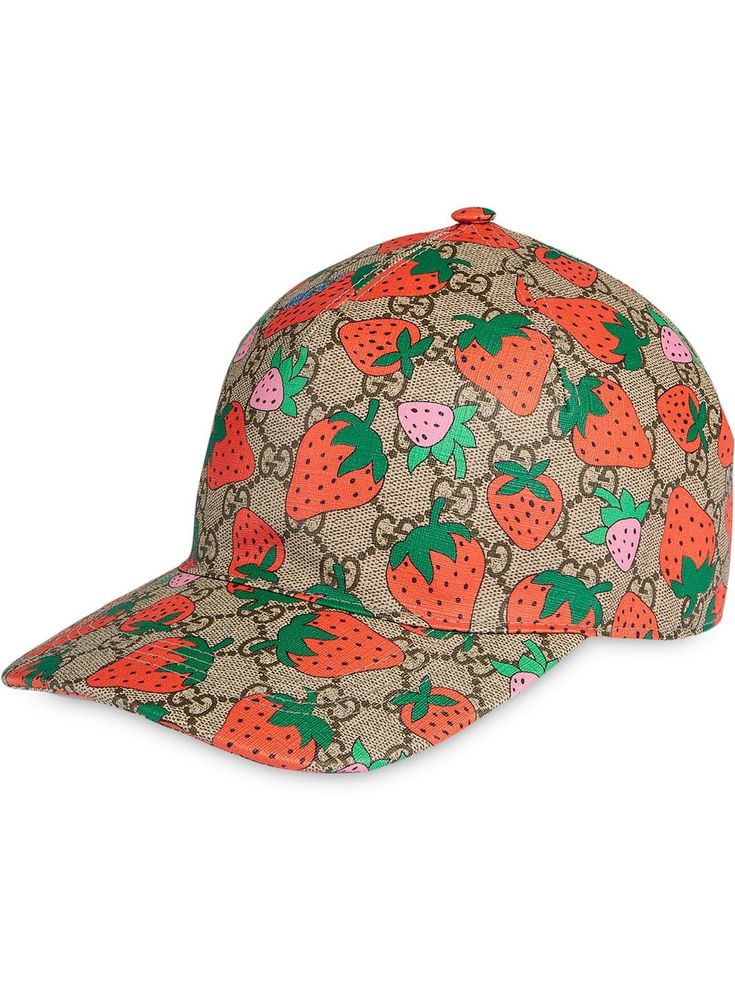 Gucci Strawberry Bucket Hat - KibrisPDR