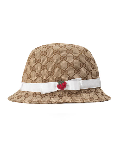 Detail Gucci Strawberry Bucket Hat Nomer 15