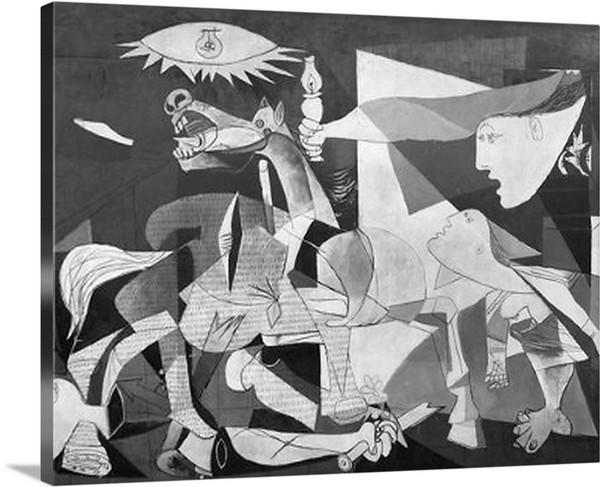 Detail Guernica Painting Hd Nomer 41