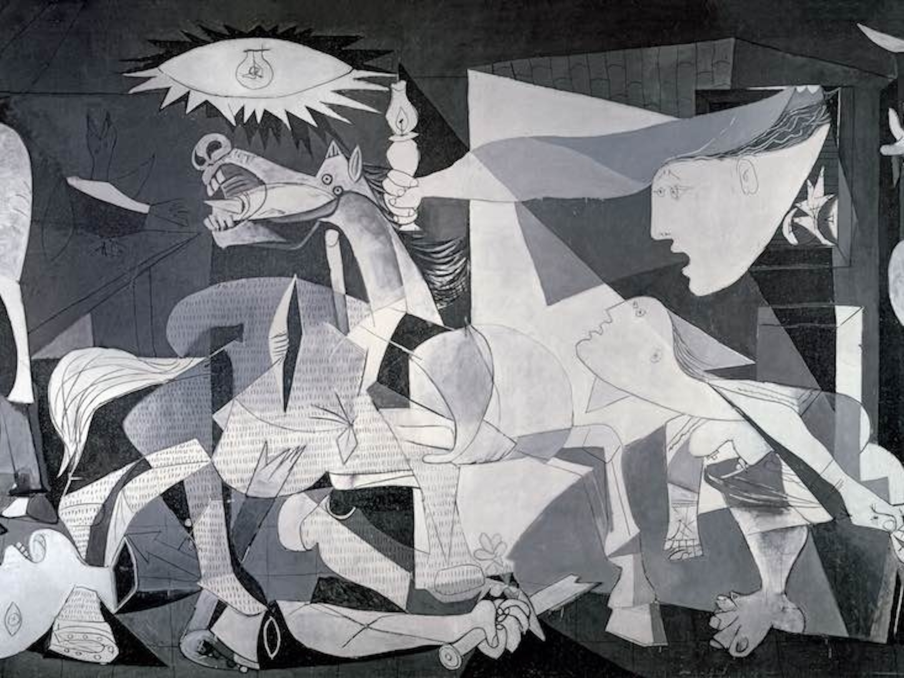 Detail Guernica Painting Hd Nomer 46