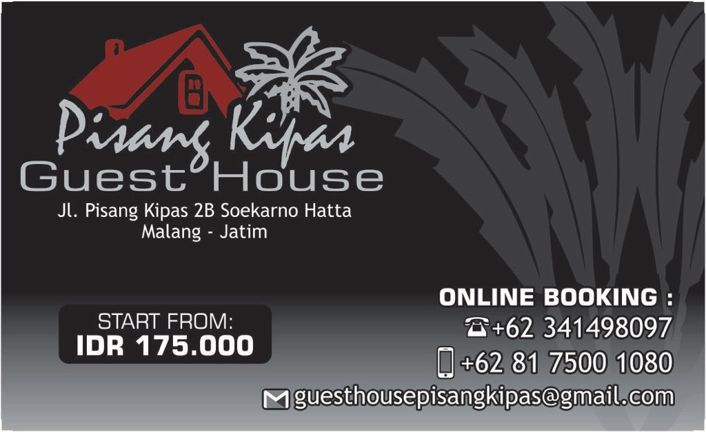 Detail Guest House Pisang Kipas Malang Nomer 49