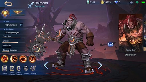 Detail Guide Balmond Mobile Legend Nomer 21