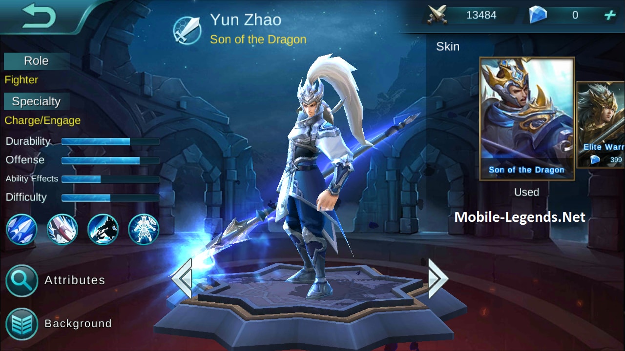 Detail Guide Yun Zhao Mobile Legend Nomer 2