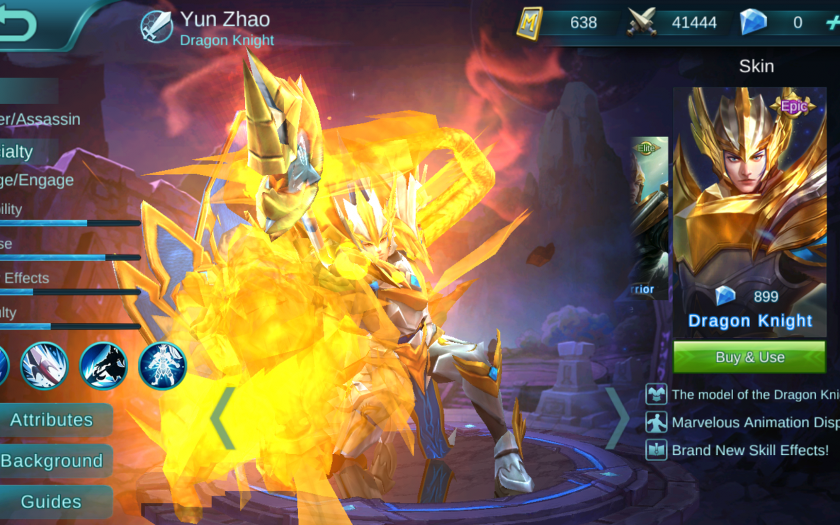 Detail Guide Yun Zhao Mobile Legend Nomer 14