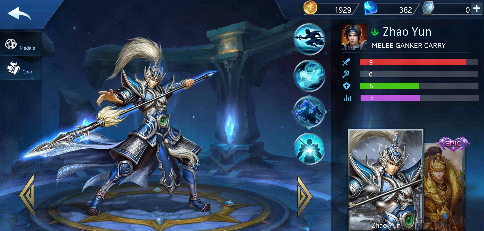 Detail Guide Yun Zhao Mobile Legend Nomer 3