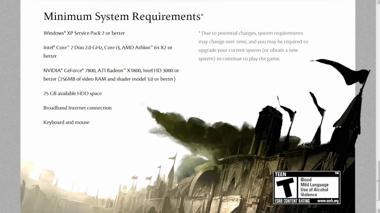 Detail Guild Wars 2 System Requirements Nomer 9