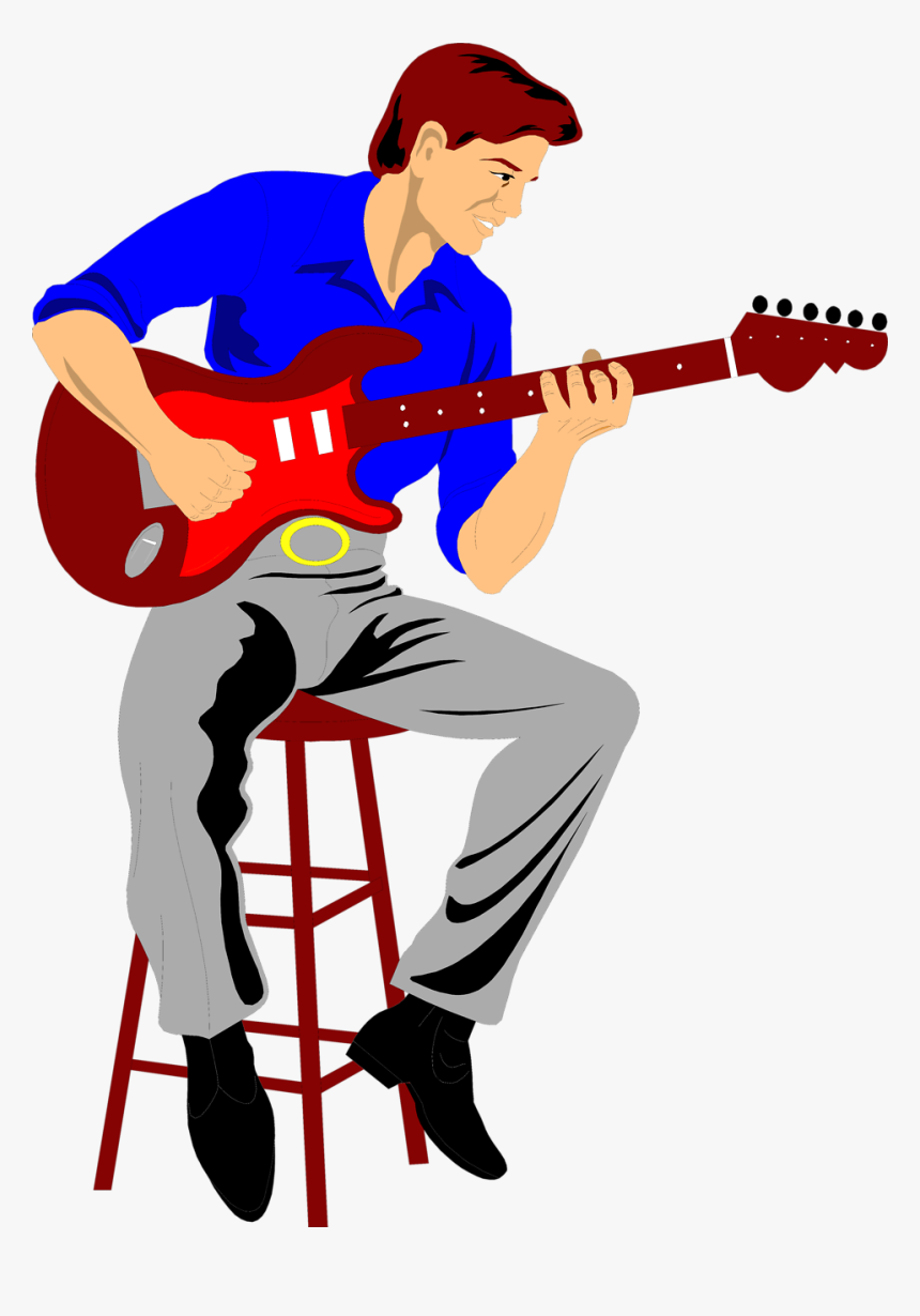 Detail Guitar Clipart Transparent Nomer 34