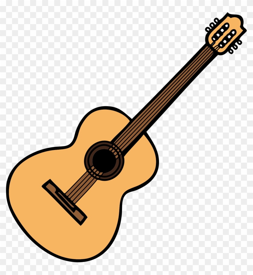 Detail Guitar Clipart Transparent Nomer 4