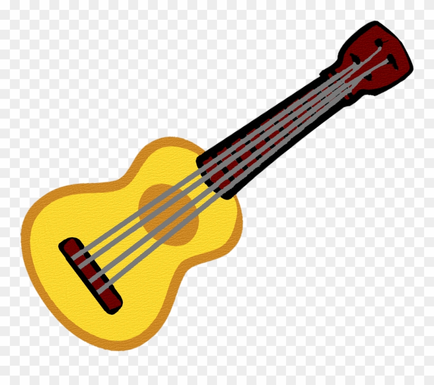 Detail Guitar Clipart Transparent Nomer 7