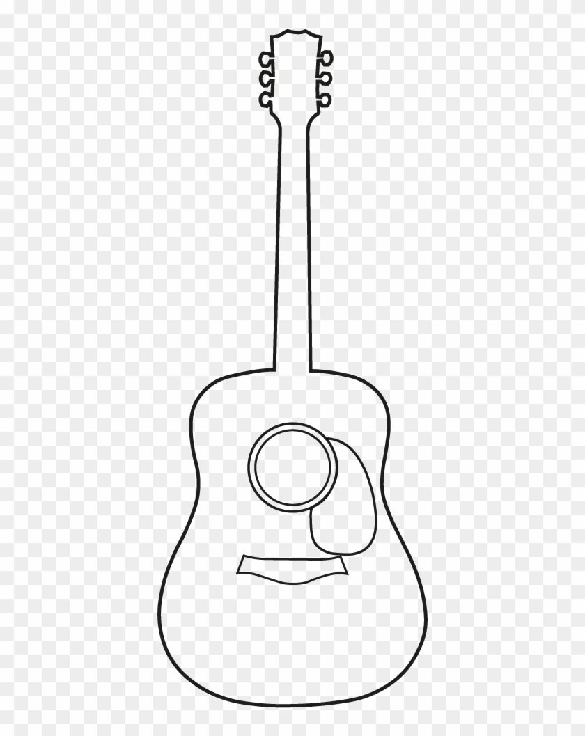 Detail Guitar Outline Png Nomer 10