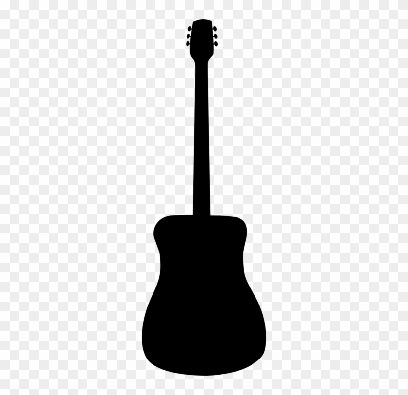 Detail Guitar Silhouette Vector Nomer 54