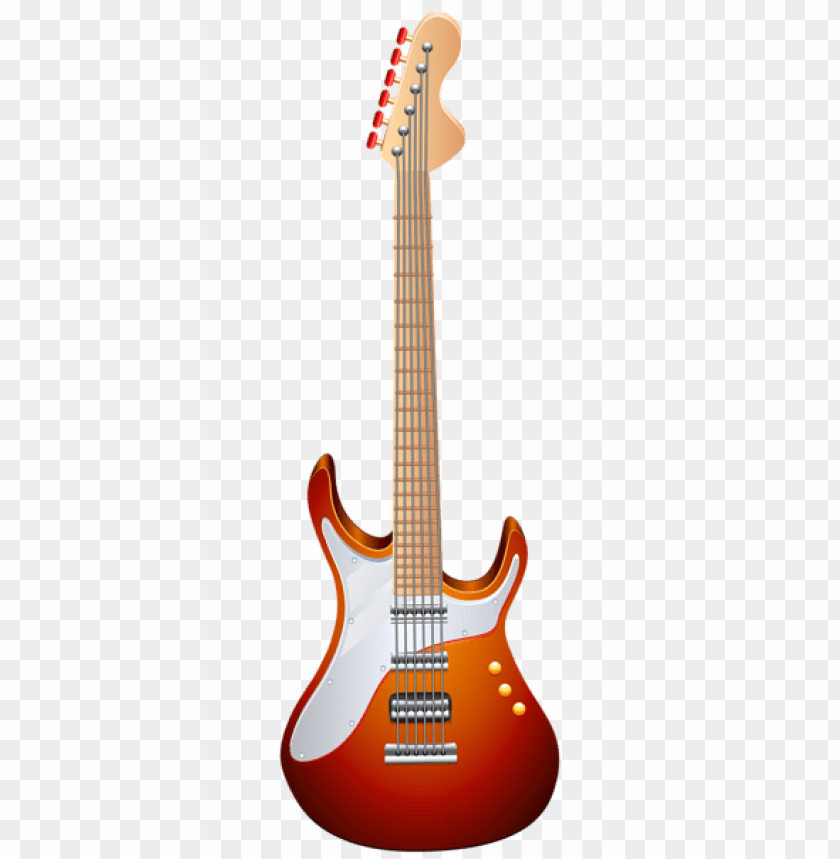 Detail Guitar Transparent Background Nomer 17