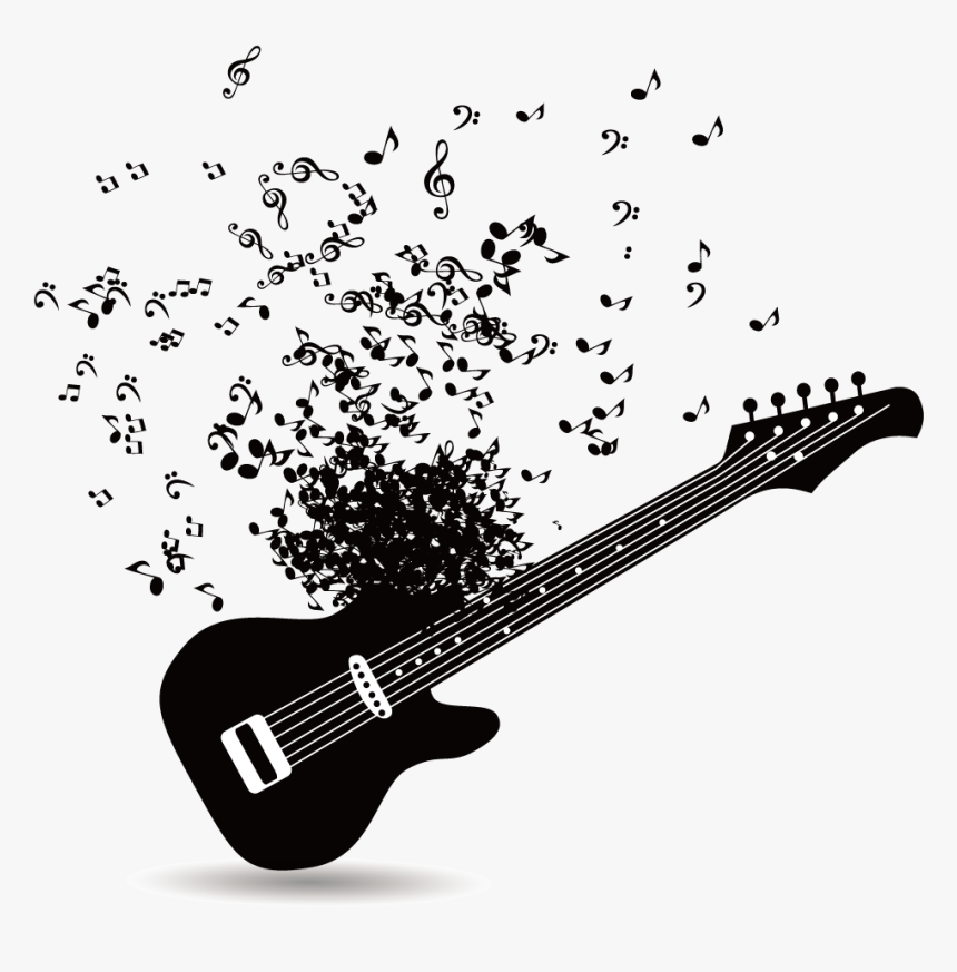 Detail Guitar Vector Png Nomer 13