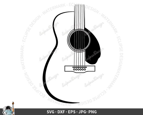 Detail Guitar Vector Png Nomer 47