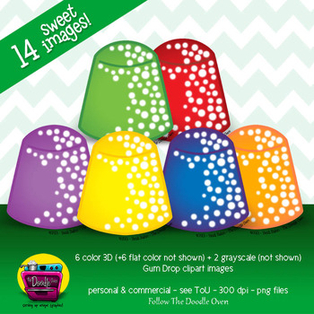 Detail Gum Drops Clipart Nomer 31