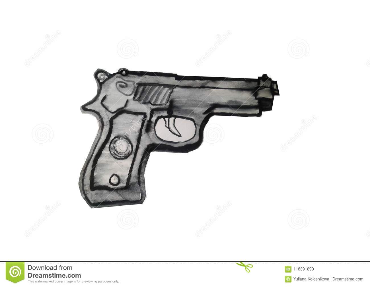 Detail Gun Clipart Nomer 47