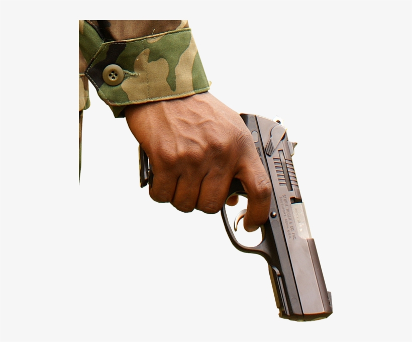 Detail Gun In Hand Png Nomer 31