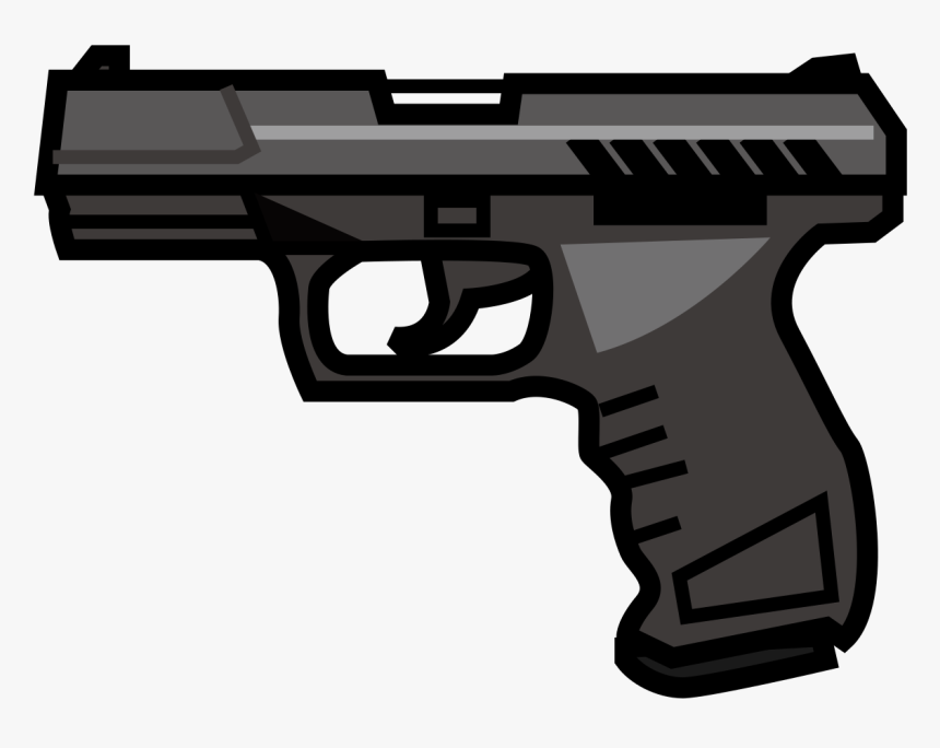 Detail Gun With Transparent Background Nomer 14