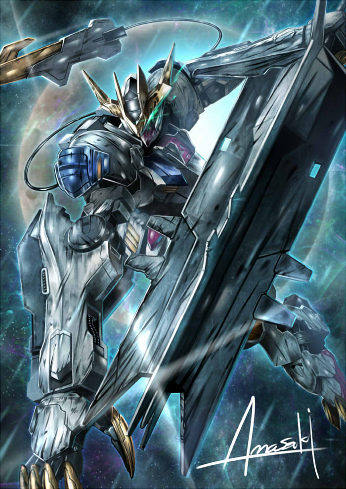 Detail Gundam Barbatos Lupus Rex Wallpaper Nomer 38