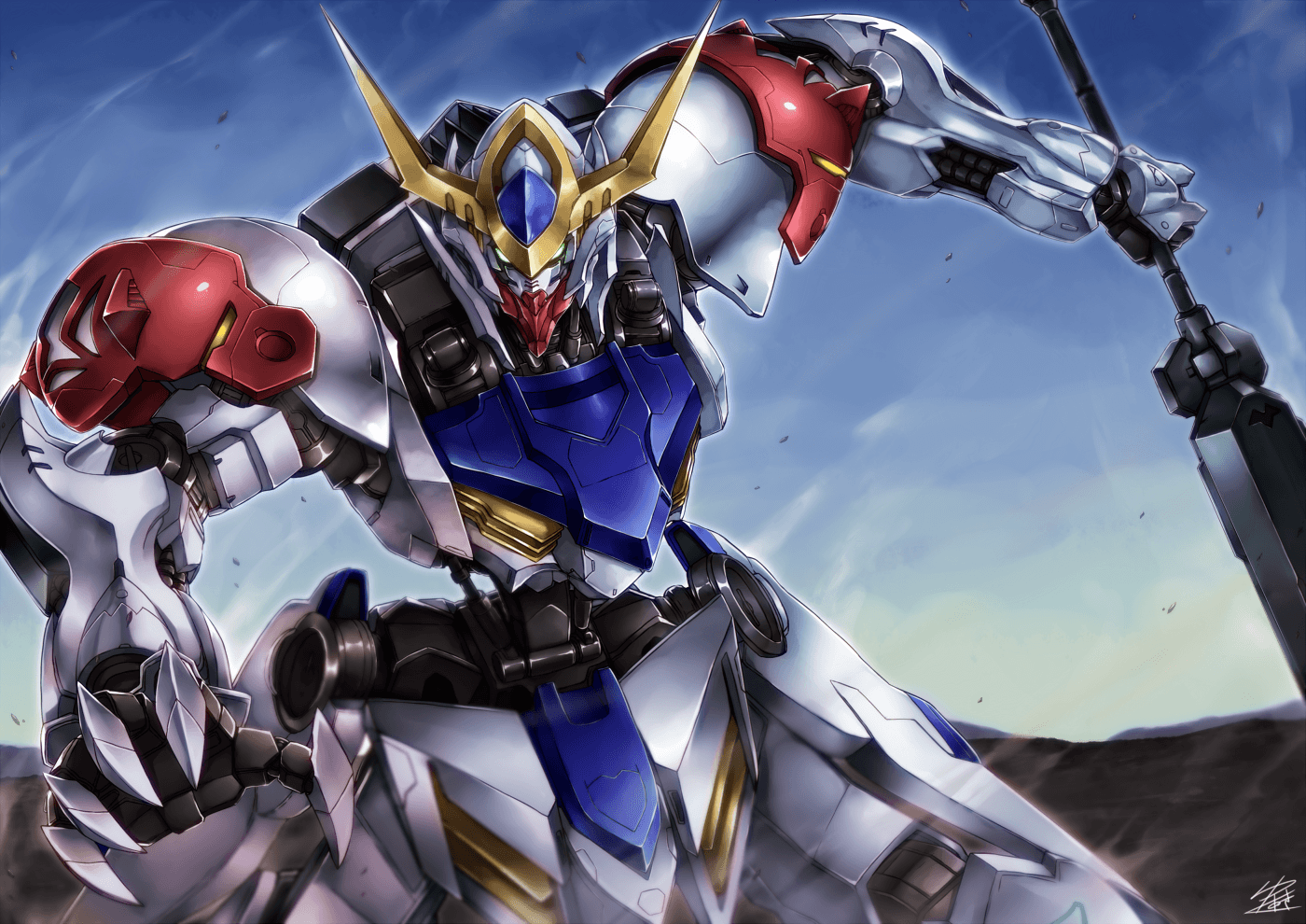 Detail Gundam Barbatos Wallpaper Nomer 7