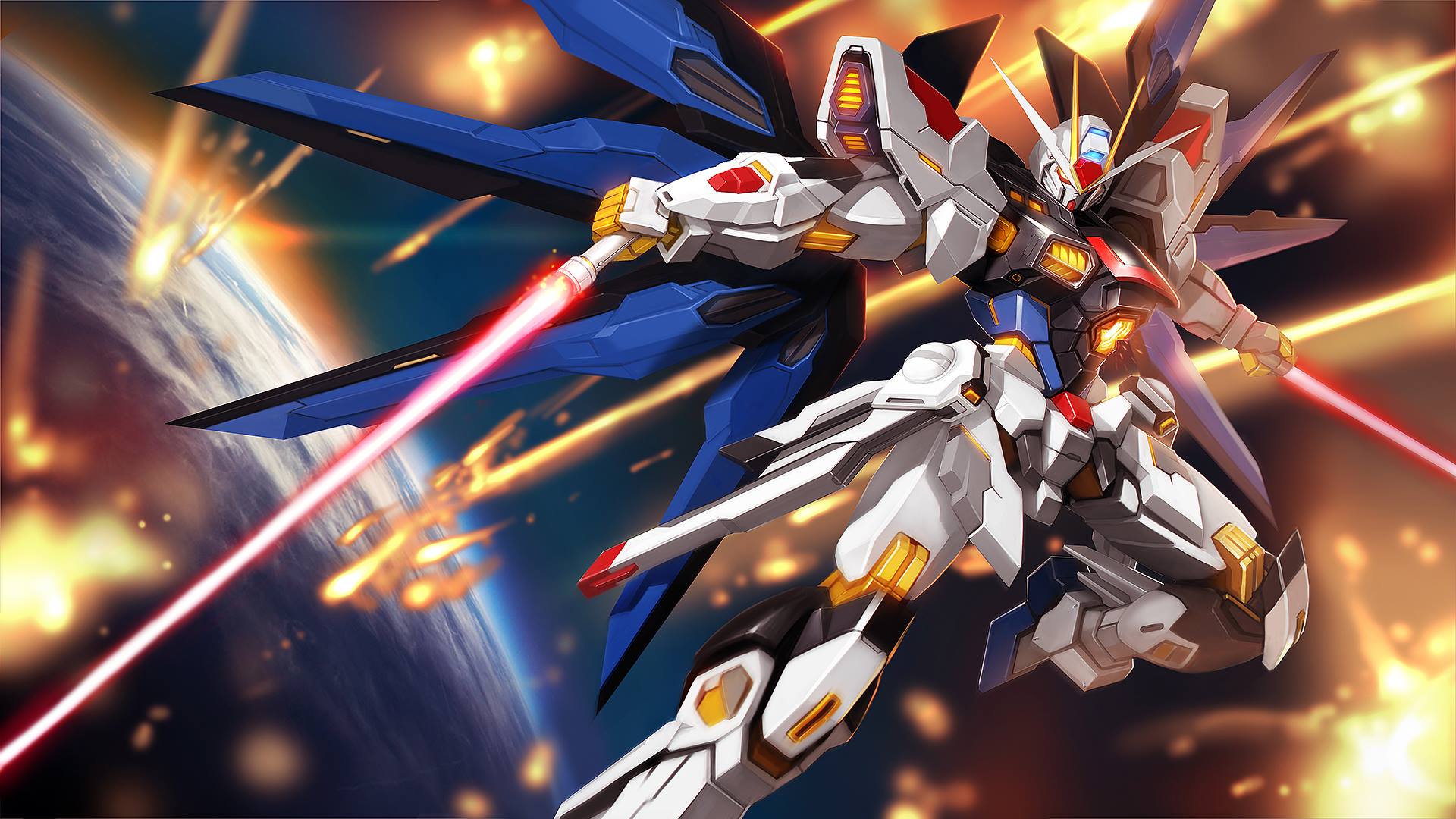 Detail Gundam Strike Freedom Wallpaper Nomer 4