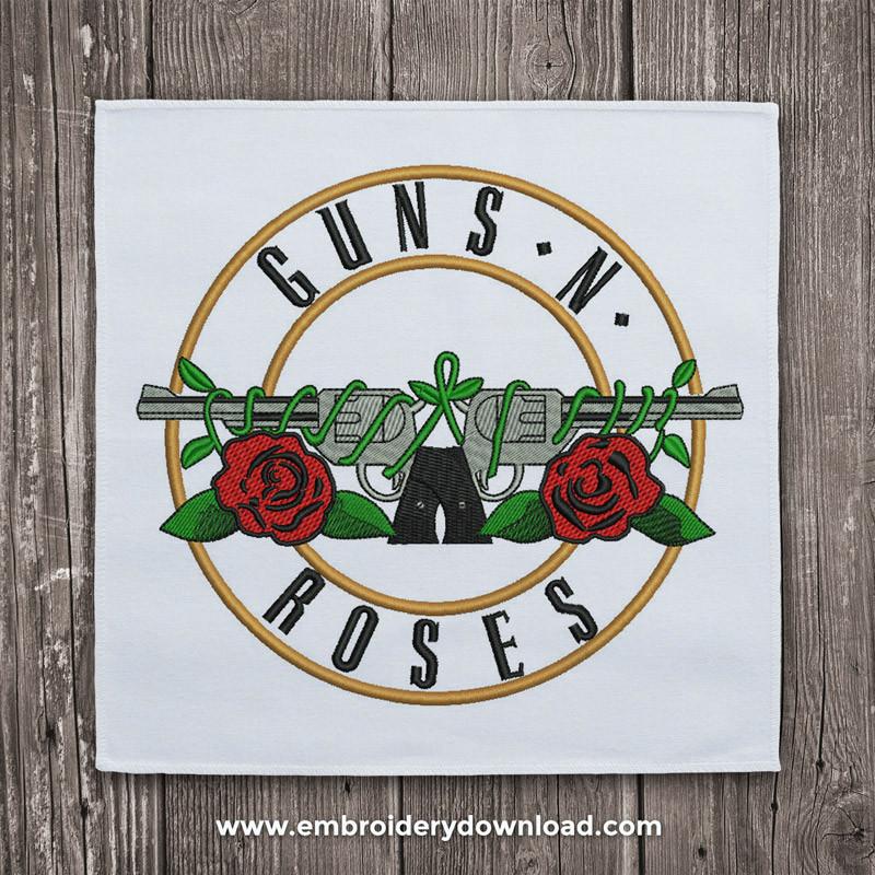 Detail Guns And Roses Logo Nomer 21