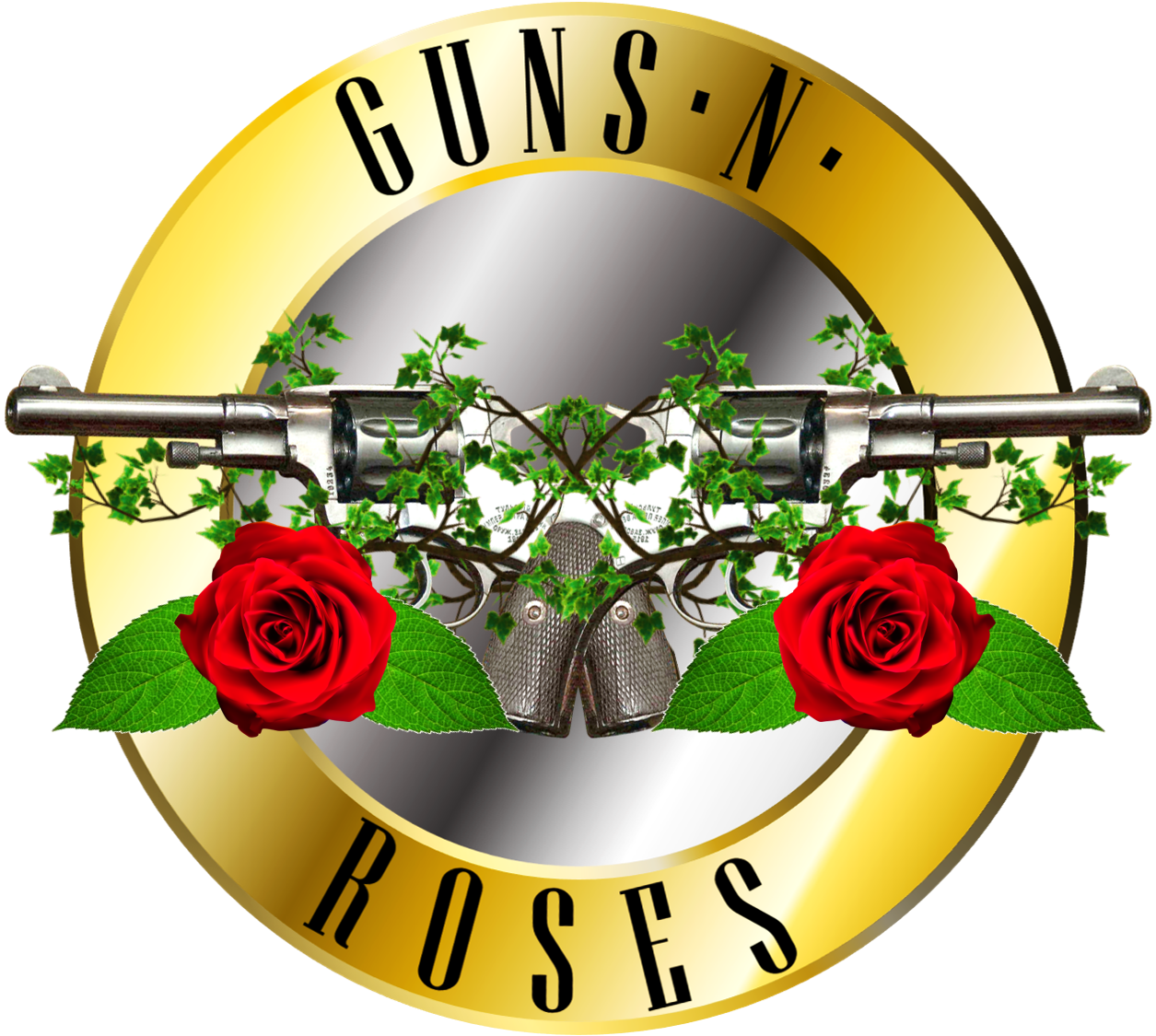 Detail Guns And Roses Logo Nomer 30