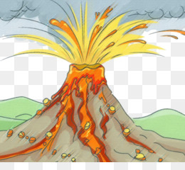 Detail Gunung Berapi Kartun Nomer 12