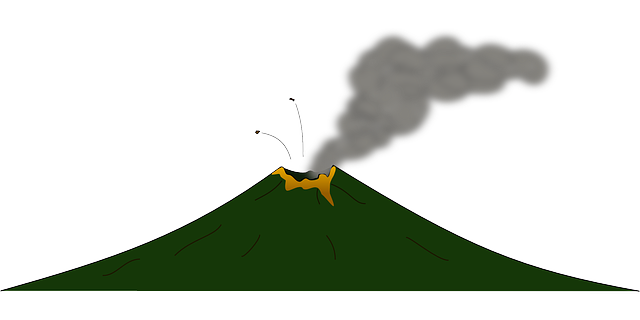 Detail Gunung Berapi Kartun Nomer 18