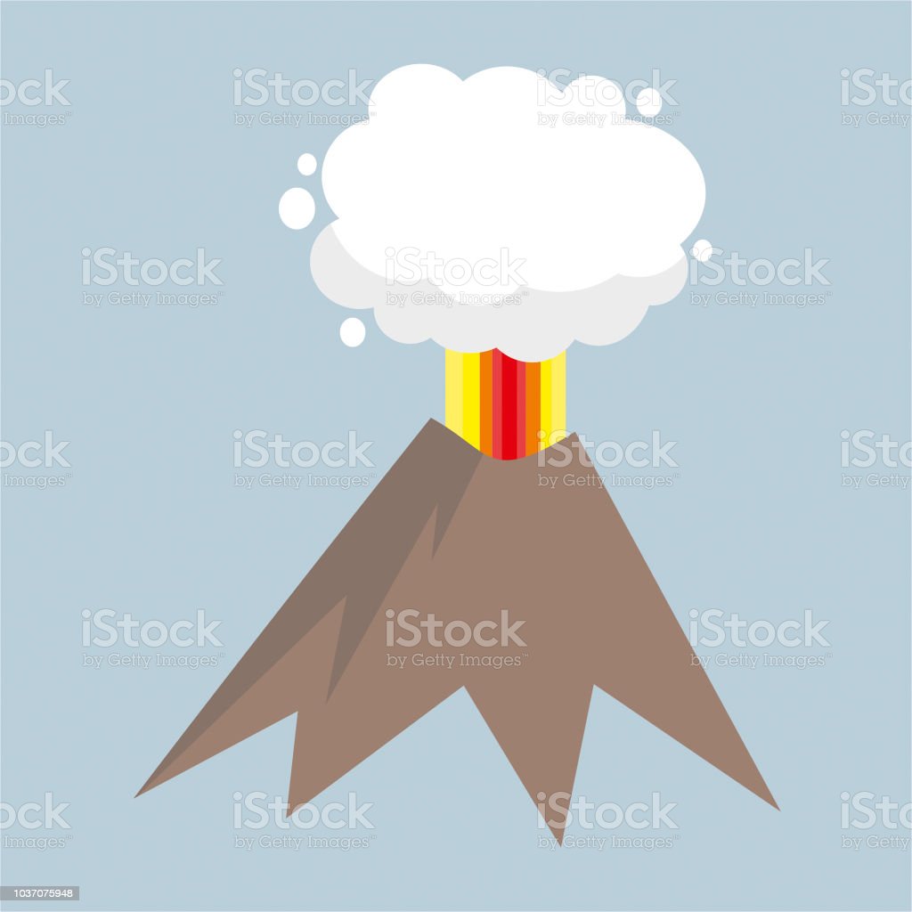 Detail Gunung Berapi Kartun Nomer 35