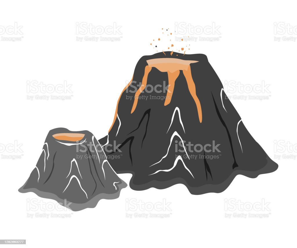 Detail Gunung Berapi Kartun Nomer 39