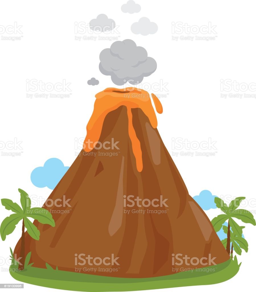 Detail Gunung Berapi Kartun Nomer 41