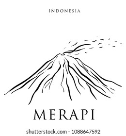 Detail Gunung Merapi Png Nomer 6