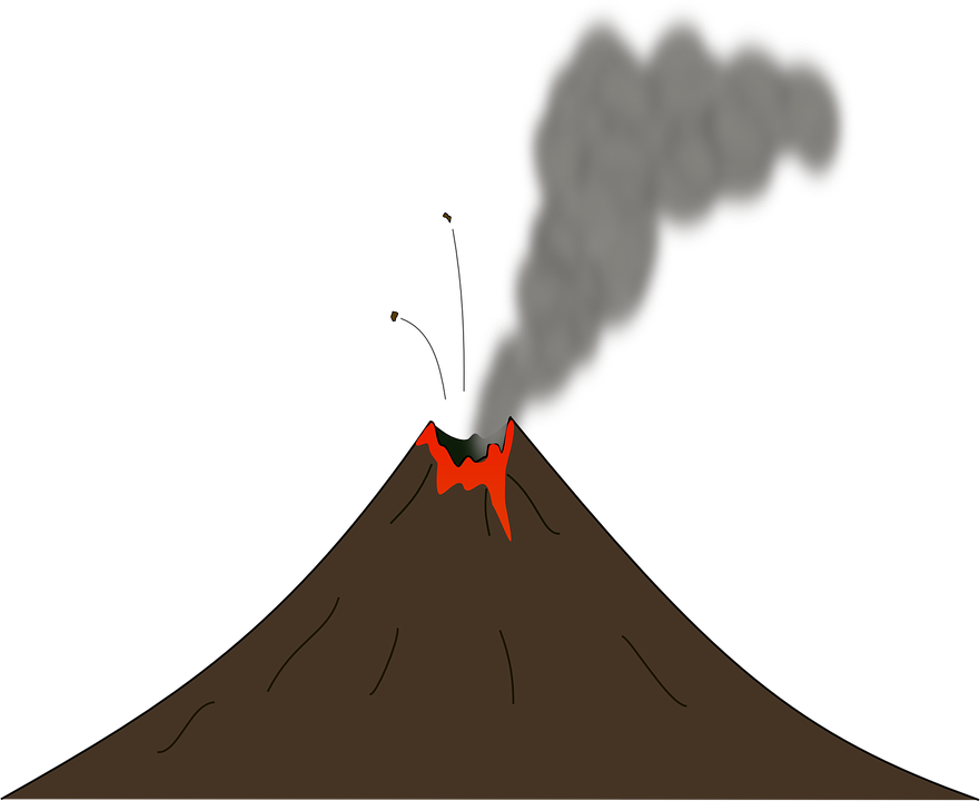 Detail Gunung Merapi Vector Nomer 18